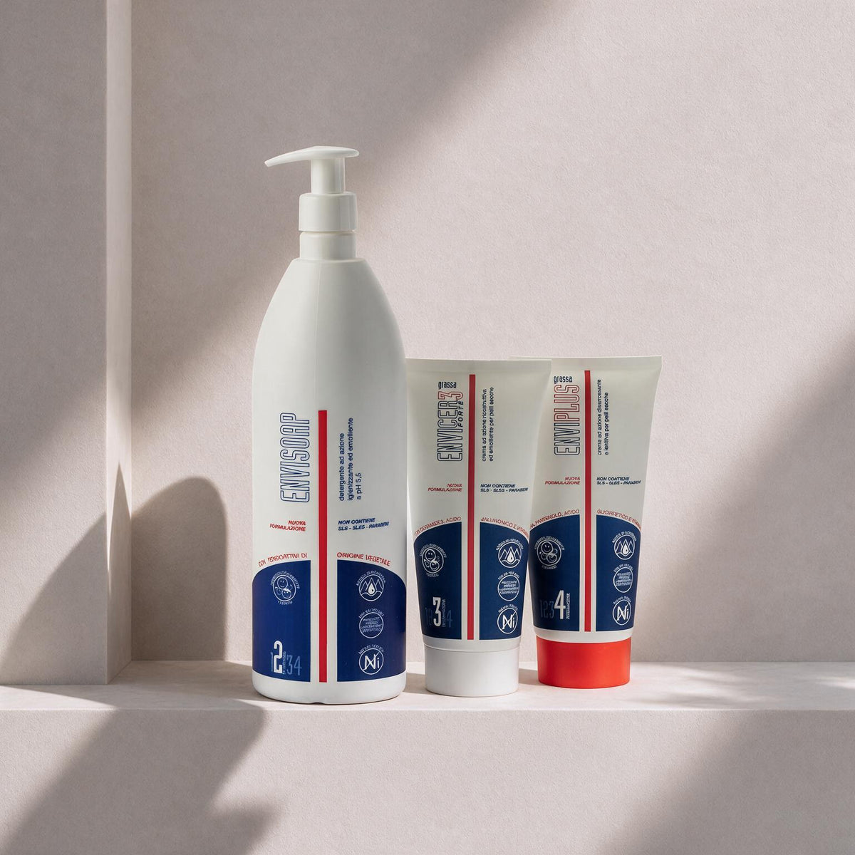 Nuovo set: Detergente e Creme Grasse per Pelle Atopica