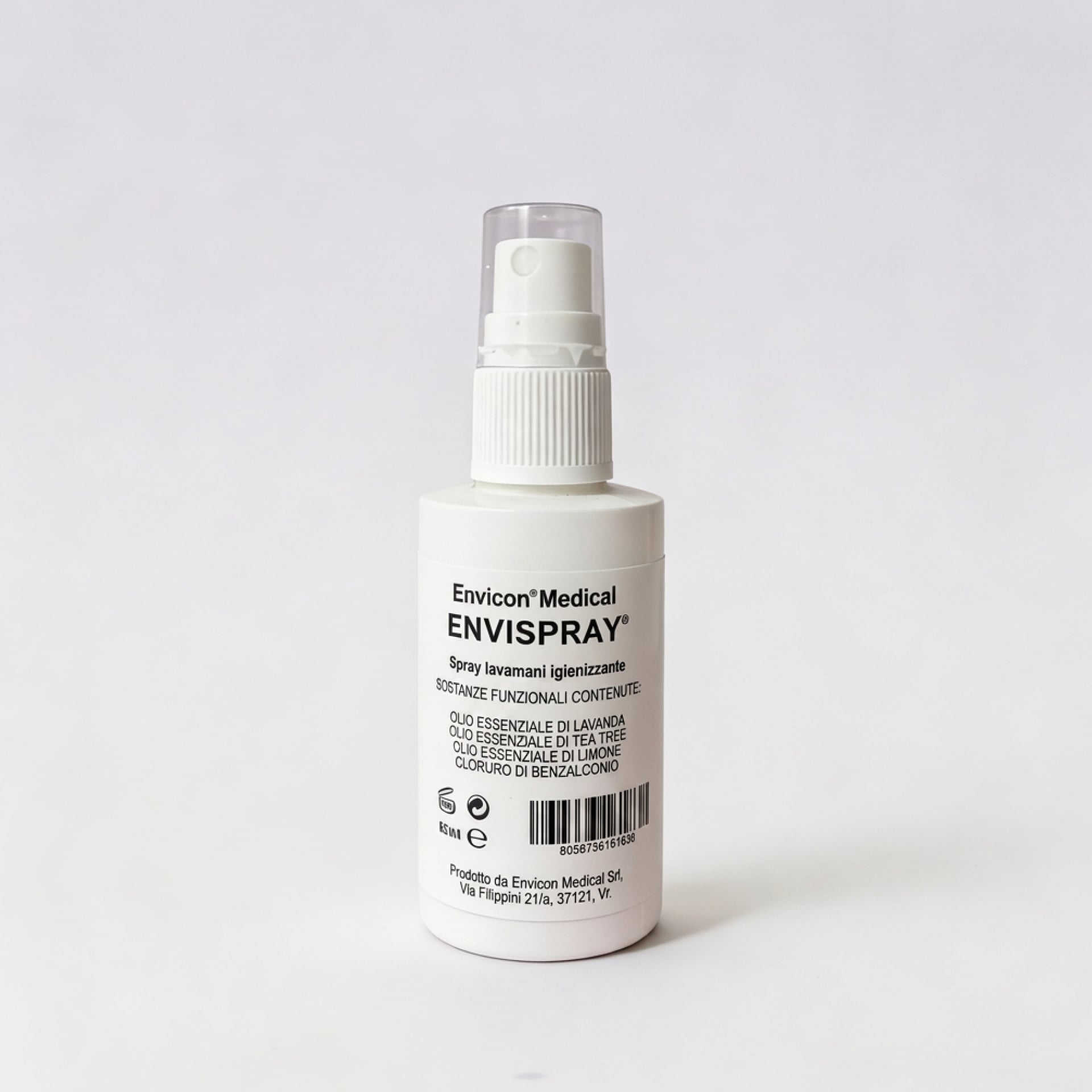 Spray igienizzante mani Envispray® 50 ml – packshot frontale