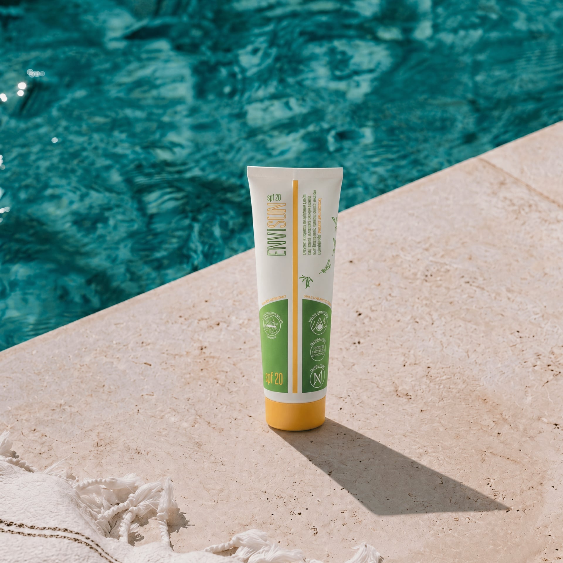 Crema Protettiva Solare per Pelle Atopica Spf 20 con Repellente Envisun® 100 ml