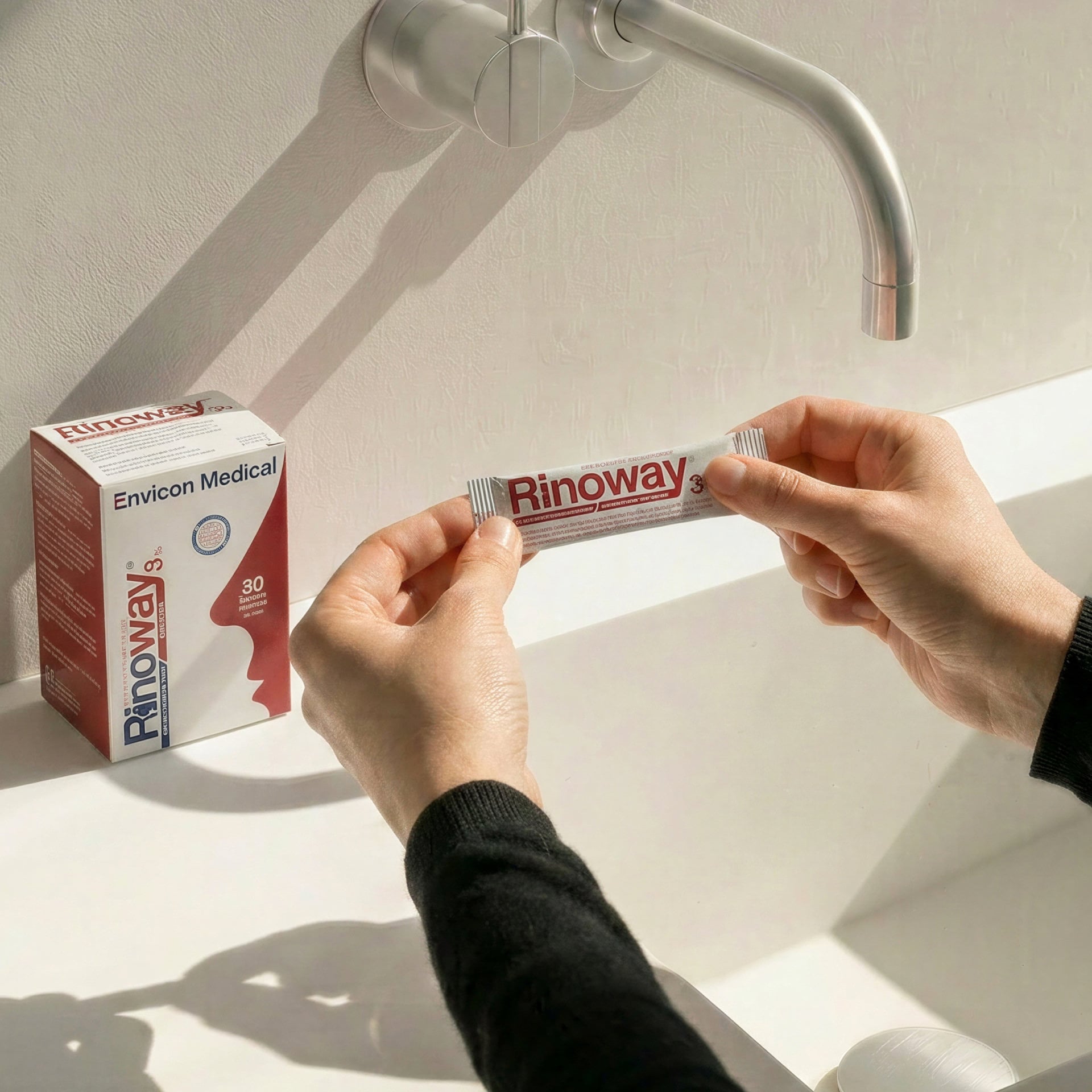Sali Ipertonici 3% per Doccia Nasale Rinoway® – primo piano
