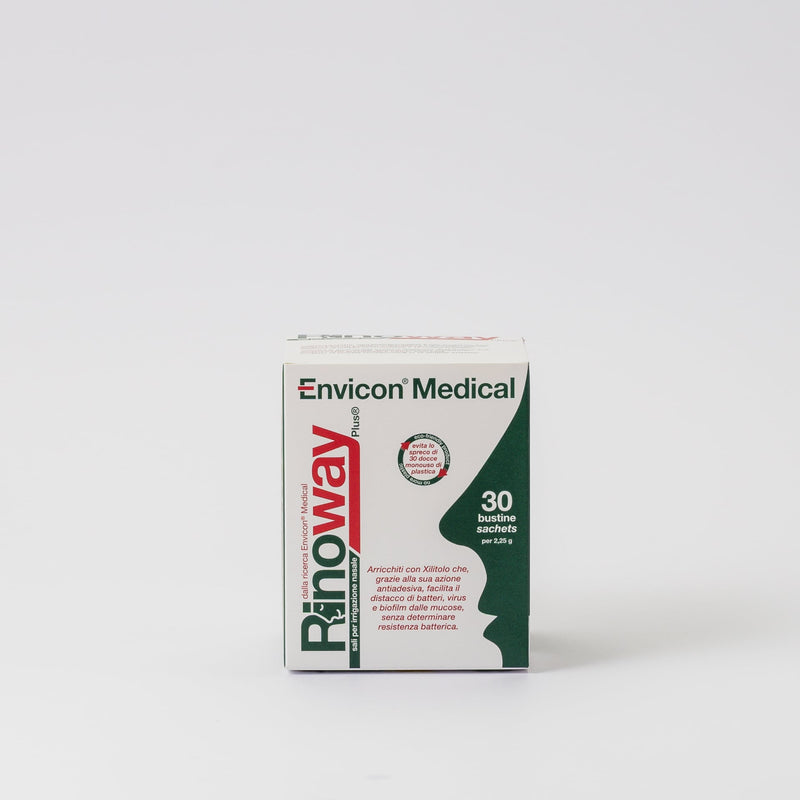 Sali Isotonici con Xilitolo per Doccia Nasale Rinoway® – frontale