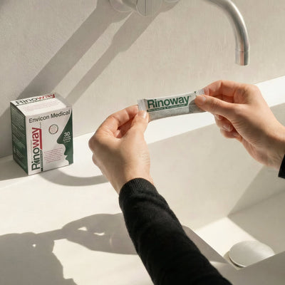 Sali Isotonici con Xilitolo per Doccia Nasale Rinoway® – primo piano