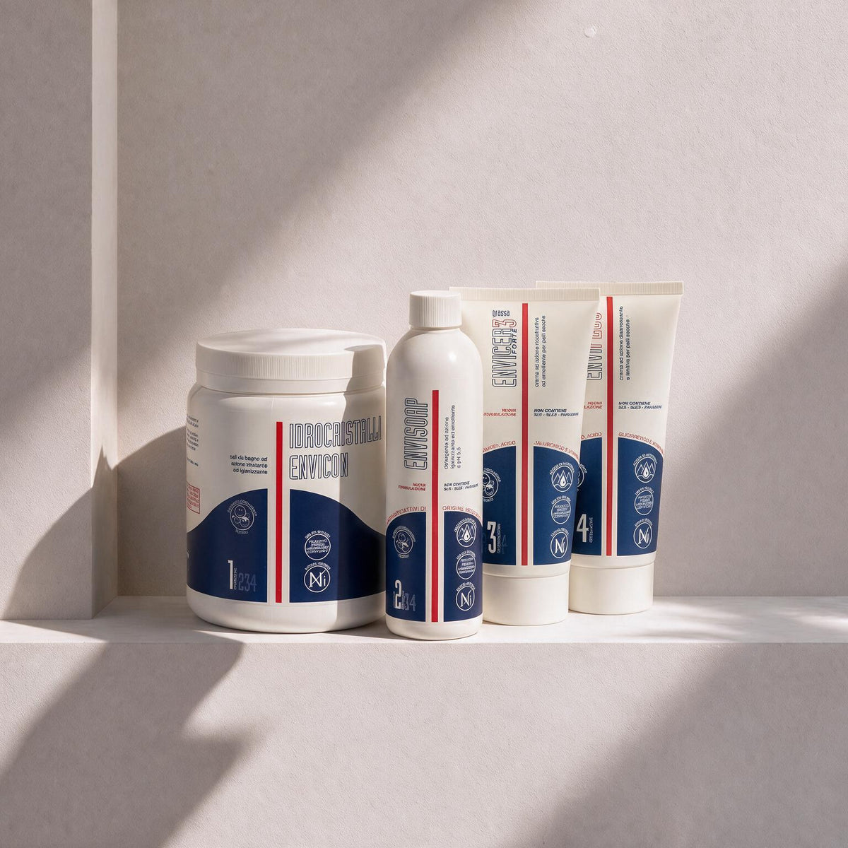 Sali da Bagno, Detergente e Creme Grasse per Pelle Atopica