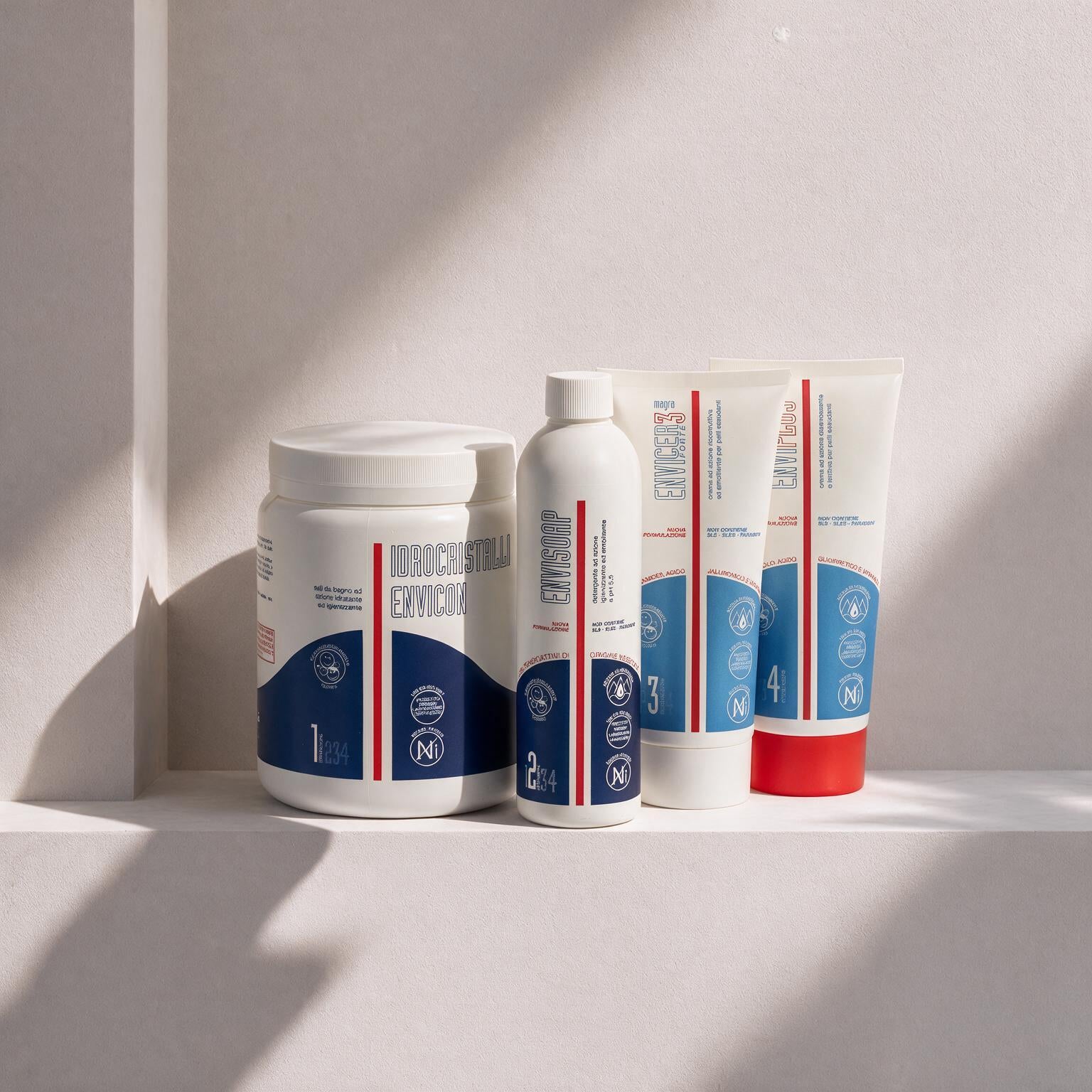 Sali da Bagno, Detergente e Creme Magre per Pelle Atopica