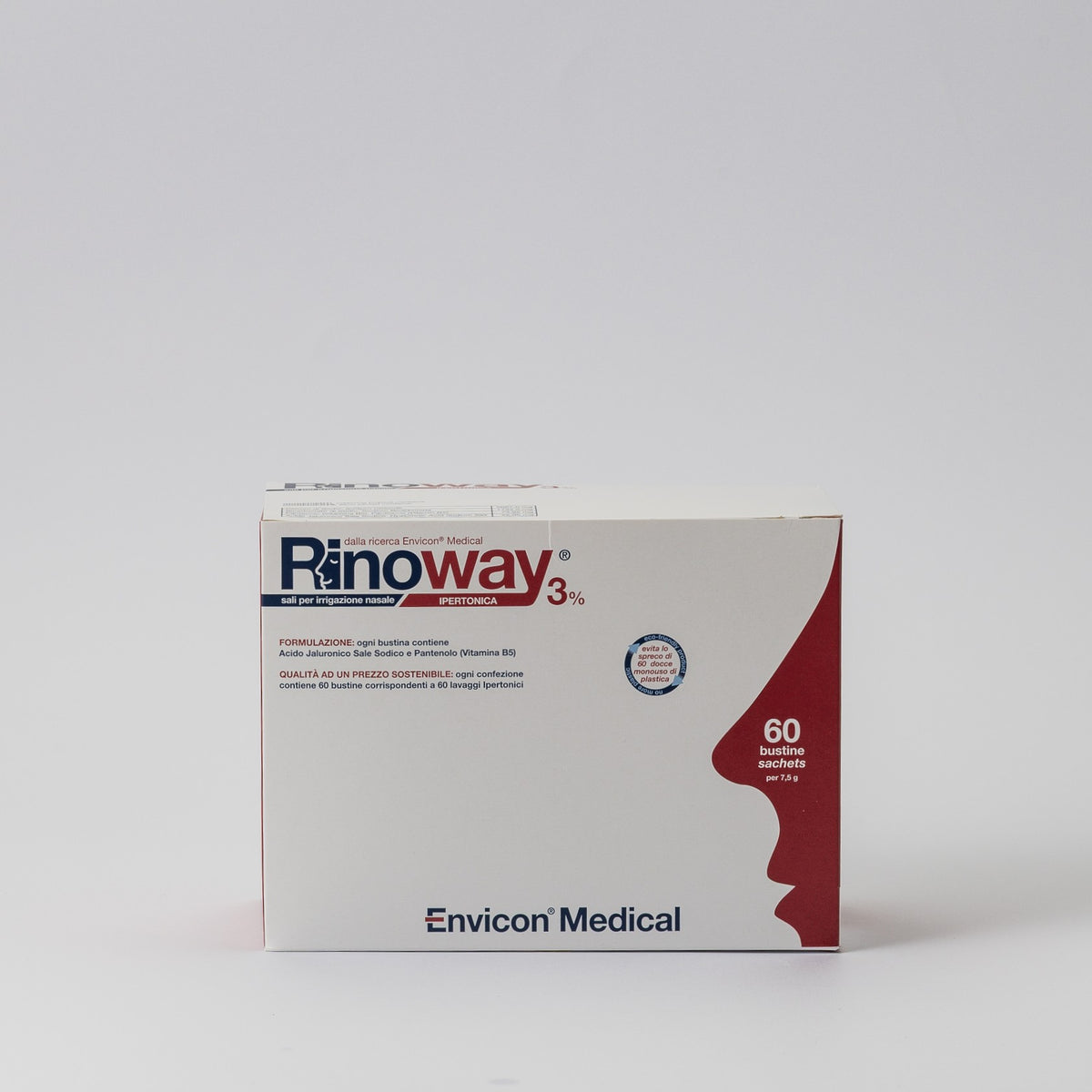 Sali ipertonici 3% per lavaggi nasali Rinoway®