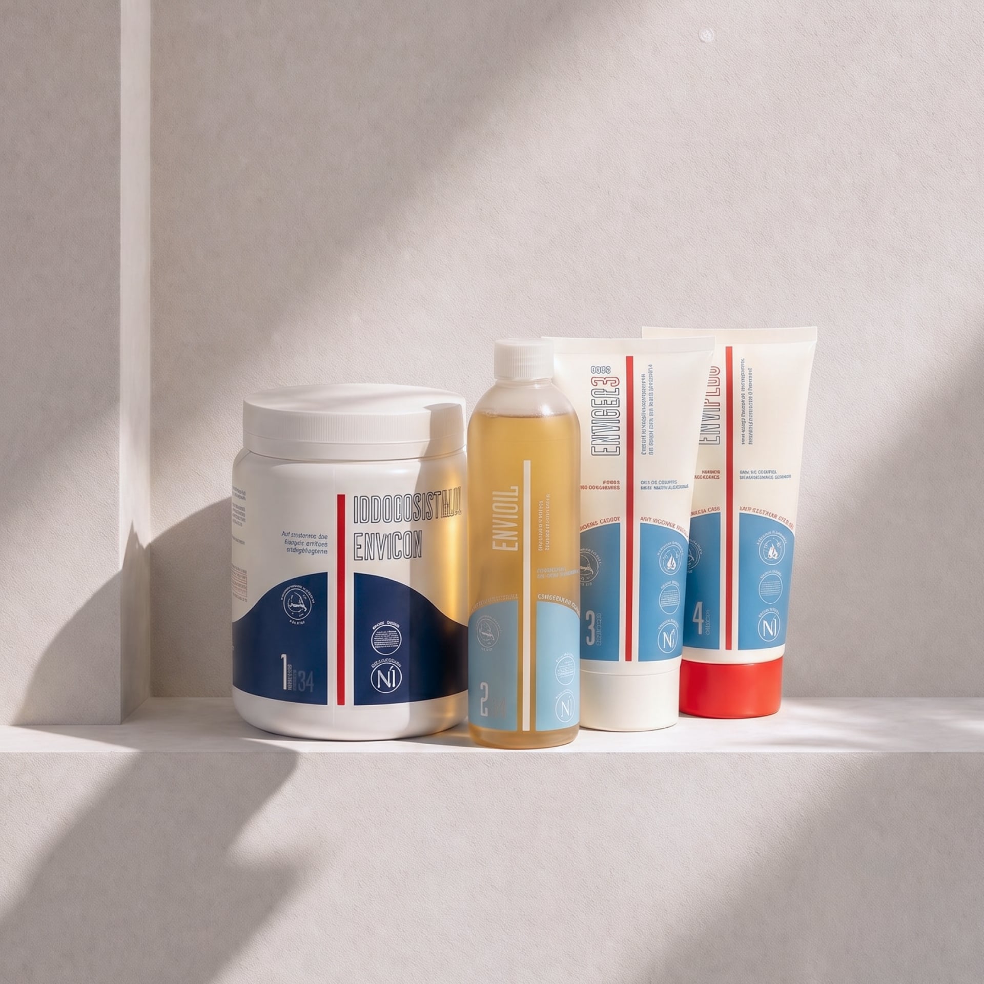 Sali da Bagno, Olio Detergente e Creme Magre per Pelle Atopica – flacone in uso